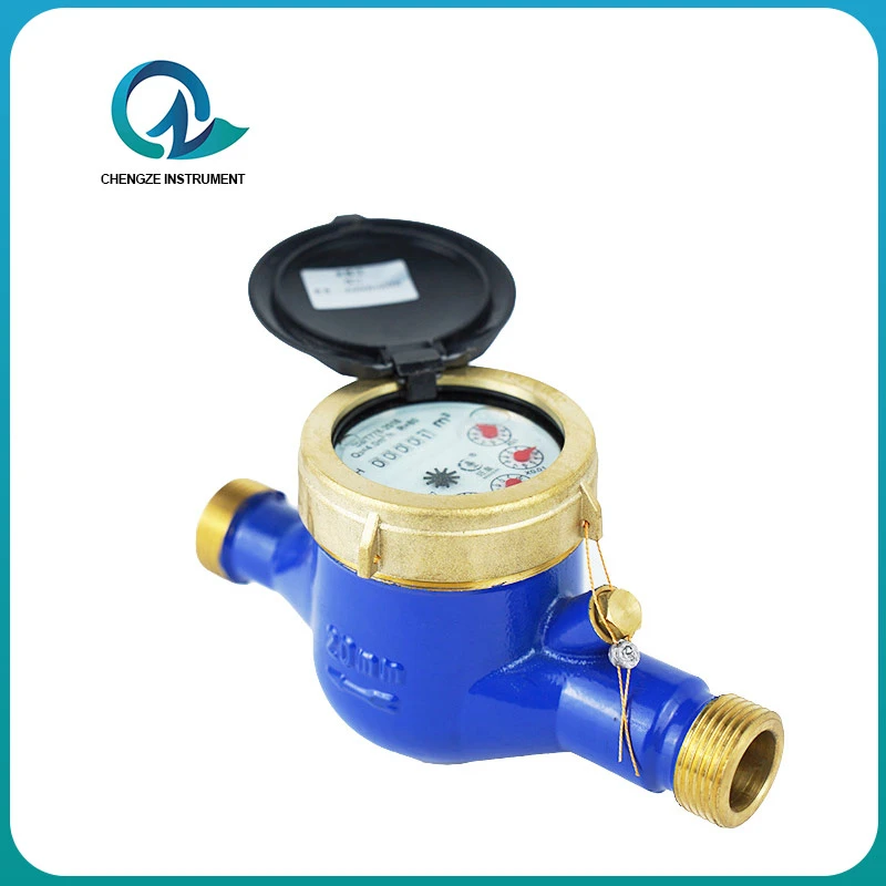Contor de apă sigilat cu rotor cu palete lichide-